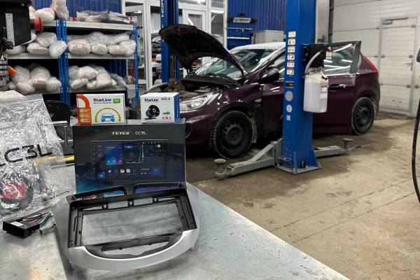Штатная магнитола Teyes CC3L 4/32 Hyundai Solaris 